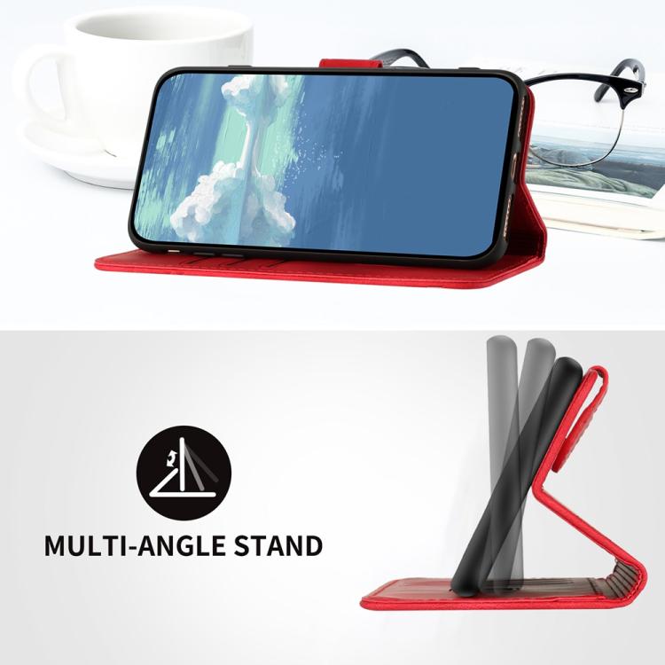 Custodia per cellulare in pelle con motivo a linea, For Realme 10 4G, For Realme V23, For Realme 9 Pro+, For Realme C20 / C11 2021 / C21