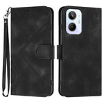 Custodia per cellulare in pelle con motivo a linea, For Realme 10 4G, For Realme V23, For Realme 9 Pro+, For Realme C20 / C11 2021 / C21