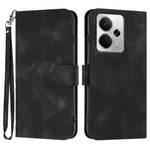 Custodia per cellulare in pelle con motivo a linea, For Realme GT 7 India, For Realme 14 / P3 5G Global, For Realme P3 Ultra 5G, For Realme P3 Pro