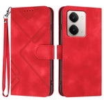 Custodia per cellulare in pelle con motivo a linea, For Realme GT 7 India, For Realme 14 / P3 5G Global, For Realme P3 Ultra 5G, For Realme P3 Pro