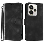 Custodia per cellulare in pelle con motivo a linea, For Realme P4 5G, For Realme 15T 5G, For Realme C71 India, For Realme 15 5G / Realme 15 Pro 5G