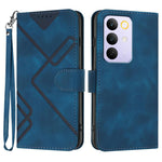 Custodia per cellulare in pelle con motivo a linea, For Realme 16T 5G, For Realme C100 4G, For Realme 15x 5G India / Realme C85 5G, For Realme P4 Pro 5G