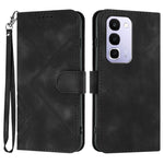 Custodia per cellulare in pelle con motivo a linea, For Realme 16T 5G, For Realme C100 4G, For Realme 15x 5G India / Realme C85 5G, For Realme P4 Pro 5G