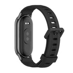 Cinturino per orologio in silicone traspirante con foro piatto Mijobs, For Xiaomi Smart Band 10 / 9 / 8