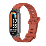 Cinturino per orologio in silicone traspirante con foro piatto Mijobs, For Xiaomi Smart Band 10 / 9 / 8