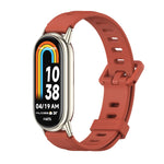 Cinturino per orologio in silicone traspirante con foro piatto Mijobs, For Xiaomi Smart Band 10 / 9 / 8