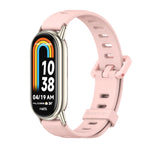 Cinturino per orologio in silicone traspirante con foro piatto Mijobs, For Xiaomi Smart Band 10 / 9 / 8