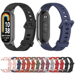 Cinturino per orologio in silicone traspirante con foro piatto Mijobs, For Xiaomi Smart Band 10 / 9 / 8