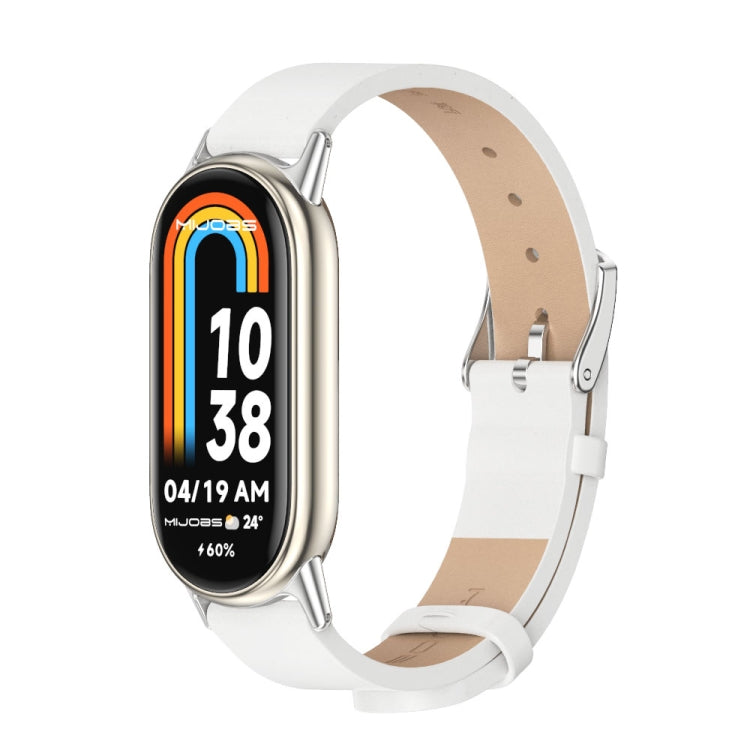 Cinturino in pelle PU per Xiaomi Smart Band 10/9/8