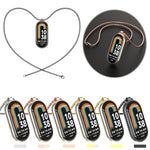 Collana con orologio in acciaio inossidabile con ciondolo in metallo Mijobs, For Xiaomi Smart Band 10 / 9 / 8