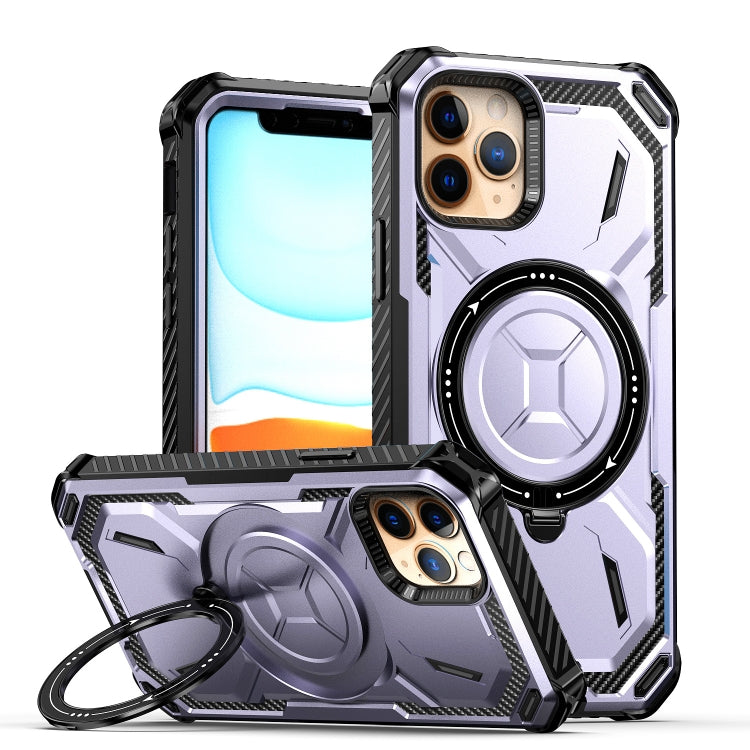 Custodia per telefono con supporto magnetico MagSafe serie Armor, For iPhone 11 Pro