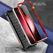 Custodia TPU con supporto magnetico MagSafe per Galaxy S22