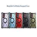 Custodia TPU con supporto magnetico MagSafe Galaxy S22 Ultra