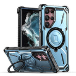 Custodia TPU con supporto magnetico MagSafe Galaxy S22 Ultra