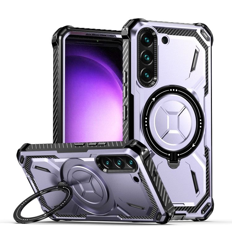 Custodia TPU con supporto magnetico MagSafe Galaxy S22 Ultra