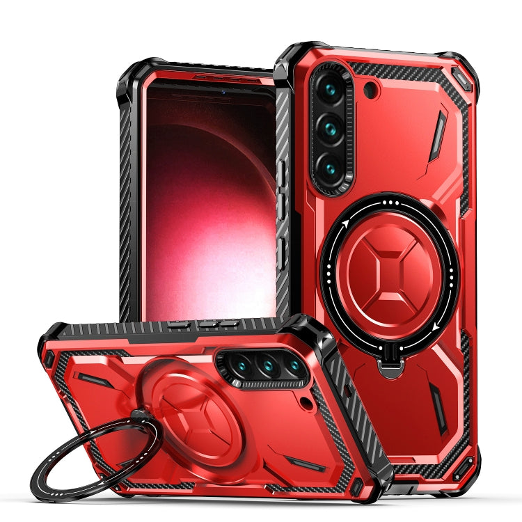 Custodia TPU con supporto magnetico MagSafe Galaxy S22 Ultra