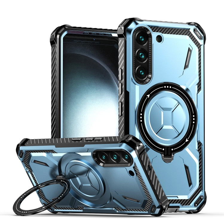 Custodia TPU con supporto magnetico MagSafe Galaxy S22 Ultra