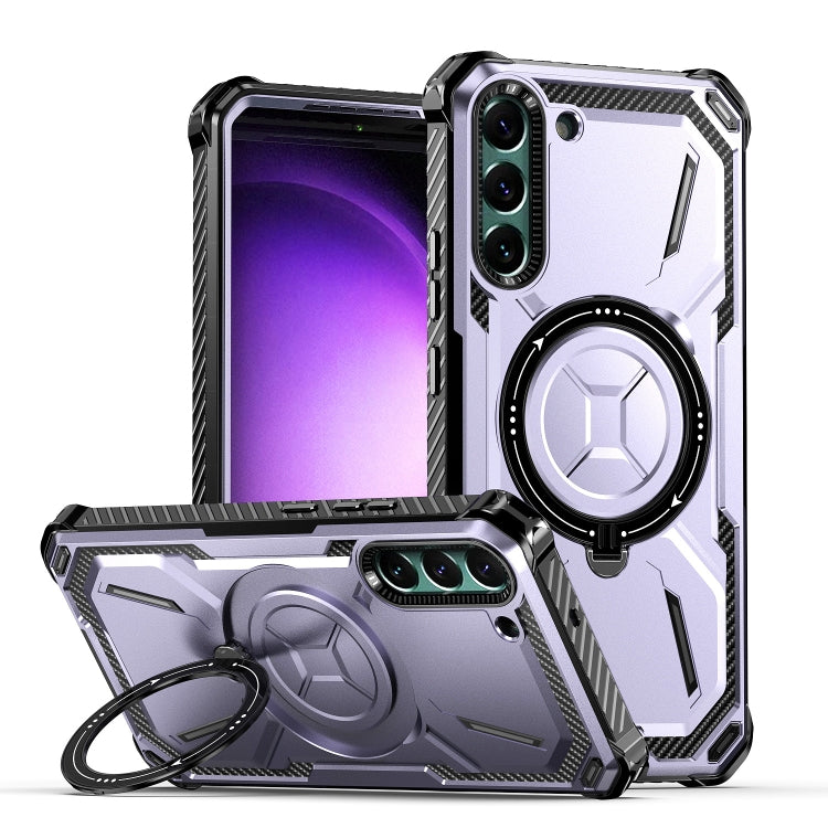 Custodia TPU con supporto magnetico MagSafe Galaxy S22 Ultra