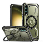Custodia TPU con supporto magnetico MagSafe Galaxy S22 Ultra