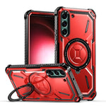Custodia TPU con supporto magnetico MagSafe Galaxy S22 Ultra