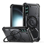 Custodia TPU con supporto magnetico MagSafe Galaxy S22 Ultra