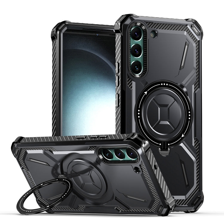 Custodia TPU con supporto magnetico MagSafe Galaxy S22 Ultra