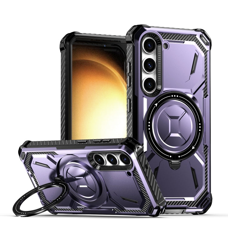 Custodia TPU con supporto magnetico MagSafe Galaxy S22 Ultra