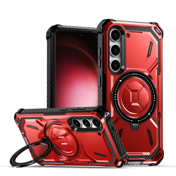 Custodia TPU con supporto magnetico MagSafe Galaxy S22 Ultra