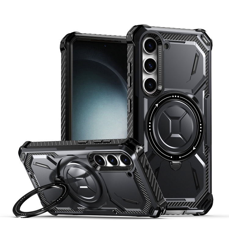 Custodia TPU con supporto magnetico MagSafe Galaxy S22 Ultra