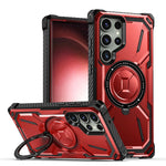 Custodia TPU con supporto magnetico MagSafe per Galaxy S22