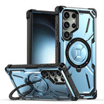Custodia TPU con supporto magnetico MagSafe per Galaxy S22
