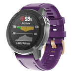 Cinturino in silicone con fibbia in oro rosa da 20 mm, For Garmin Fenix 7S / 6S Pro / 5S Plus