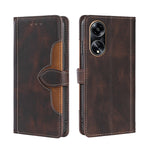 Custodia per telefono in pelle con fibbia magnetica Skin Feel, For OPPO A1 5G