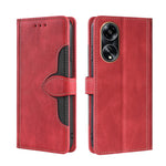 Custodia per telefono in pelle con fibbia magnetica Skin Feel, For OPPO A1 5G