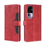 Custodia per telefono in pelle con fibbia magnetica Skin Feel, For OPPO A60 4G Global, For OPPO A3 Pro, For OPPO Reno11 F 5G, For OPPO Find X7 5G, For OPPO Find X7 Ultra 5G, For OPPO Reno10 Pro+ 5G