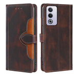Custodia per telefono in pelle con fibbia magnetica Skin Feel, For OPPO A5 Pro 5G Global, For OPPO Reno13 F 5G / 4G, For OPPO A3 5G India, For OPPO Reno12 F 5G, For OPPO A3 Pro 5G India, For OPPO Reno12 5G Global