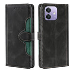 Custodia per telefono in pelle con fibbia magnetica Skin Feel, For OPPO A5 Pro 5G Global, For OPPO Reno13 F 5G / 4G, For OPPO A3 5G India, For OPPO Reno12 F 5G, For OPPO A3 Pro 5G India, For OPPO Reno12 5G Global