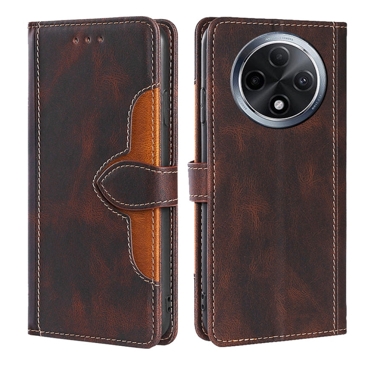 Custodia per telefono in pelle con fibbia magnetica Skin Feel, For OPPO A60 4G Global, For OPPO A3 Pro, For OPPO Reno11 F 5G, For OPPO Find X7 5G, For OPPO Find X7 Ultra 5G, For OPPO Reno10 Pro+ 5G