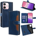 Custodia per telefono in pelle con fibbia magnetica Skin Feel, For OPPO A5 Pro 5G Global, For OPPO Reno13 F 5G / 4G, For OPPO A3 5G India, For OPPO Reno12 F 5G, For OPPO A3 Pro 5G India, For OPPO Reno12 5G Global
