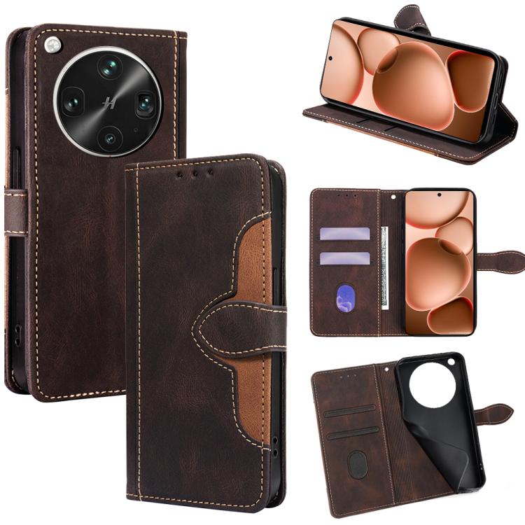 Custodia per telefono in pelle con fibbia magnetica Skin Feel, For OPPO A5 5G 2025 Global, For OPPO Reno14 Pro 5G Global, For OPPO Find X8s+ 5G, For OPPO Find X8s 5G, For OPPO Find X8 Ultra 5G, For OPPO F29 5G Global