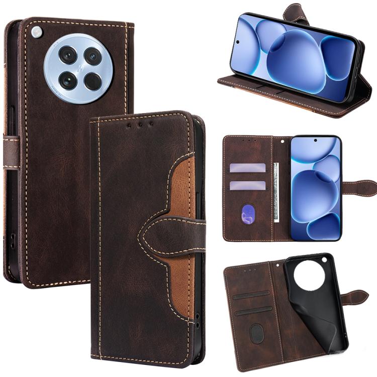 Custodia per telefono in pelle con fibbia magnetica Skin Feel, For OPPO A5 5G 2025 Global, For OPPO Reno14 Pro 5G Global, For OPPO Find X8s+ 5G, For OPPO Find X8s 5G, For OPPO Find X8 Ultra 5G, For OPPO F29 5G Global