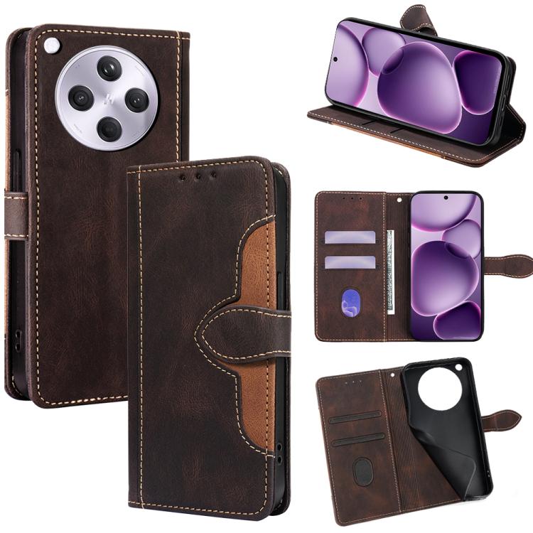 Custodia per telefono in pelle con fibbia magnetica Skin Feel, For OPPO A5 5G 2025 Global, For OPPO Reno14 Pro 5G Global, For OPPO Find X8s+ 5G, For OPPO Find X8s 5G, For OPPO Find X8 Ultra 5G, For OPPO F29 5G Global