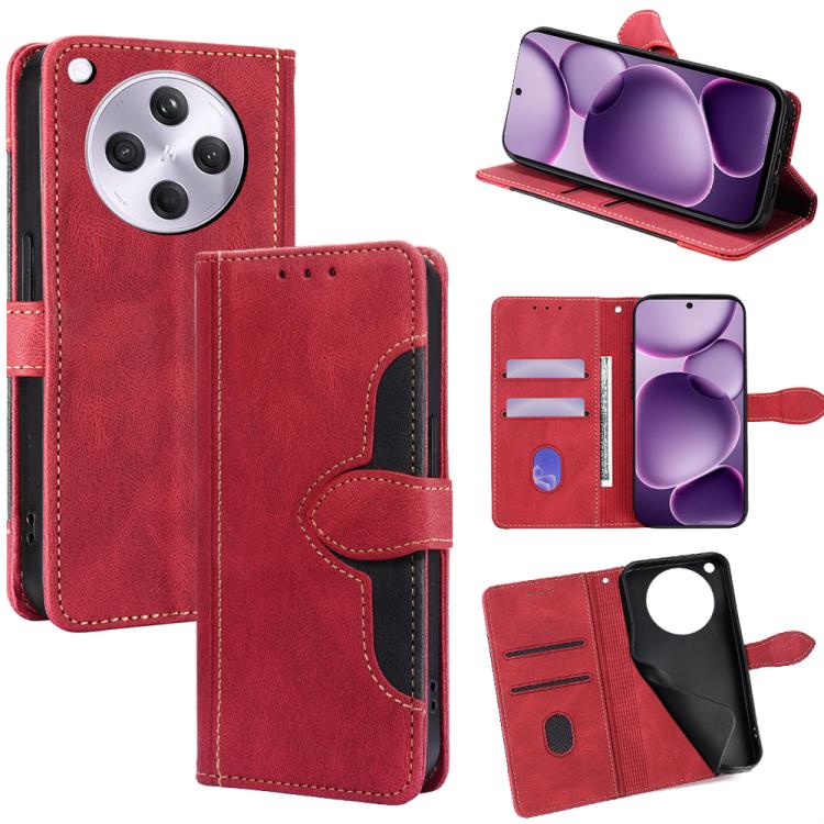 Custodia per telefono in pelle con fibbia magnetica Skin Feel, For OPPO A5 5G 2025 Global, For OPPO Reno14 Pro 5G Global, For OPPO Find X8s+ 5G, For OPPO Find X8s 5G, For OPPO Find X8 Ultra 5G, For OPPO F29 5G Global