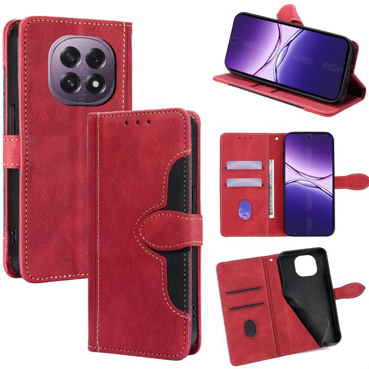 Custodia per telefono in pelle con fibbia magnetica Skin Feel, For OPPO A5 5G 2025 Global, For OPPO Reno14 Pro 5G Global, For OPPO Find X8s+ 5G, For OPPO Find X8s 5G, For OPPO Find X8 Ultra 5G, For OPPO F29 5G Global