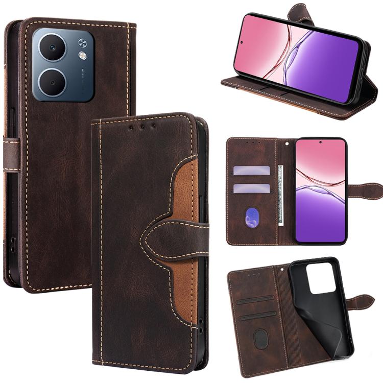 Custodia per telefono in pelle con fibbia magnetica Skin Feel, For OPPO Find X9 5G, For OPPO F31 5G, For OPPO Find X9 Pro 5G, For OPPO K13 Turbo Pro 5G, For OPPO Reno14 F 5G, For OPPO A5x 5G Global