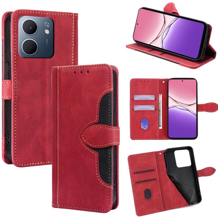 Custodia per telefono in pelle con fibbia magnetica Skin Feel, For OPPO Find X9 5G, For OPPO F31 5G, For OPPO Find X9 Pro 5G, For OPPO K13 Turbo Pro 5G, For OPPO Reno14 F 5G, For OPPO A5x 5G Global