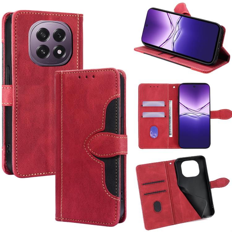 Custodia per telefono in pelle con fibbia magnetica Skin Feel, For OPPO A5 5G 2025 Global, For OPPO Reno14 Pro 5G Global, For OPPO Find X8s+ 5G, For OPPO Find X8s 5G, For OPPO Find X8 Ultra 5G, For OPPO F29 5G Global