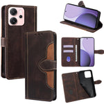 Custodia per telefono in pelle con fibbia magnetica Skin Feel, For OPPO Find X9 5G, For OPPO F31 5G, For OPPO Find X9 Pro 5G, For OPPO K13 Turbo Pro 5G, For OPPO Reno14 F 5G, For OPPO A5x 5G Global
