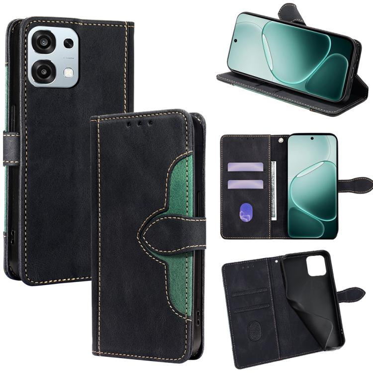 Custodia per telefono in pelle con fibbia magnetica Skin Feel, For OPPO Find X9 5G, For OPPO F31 5G, For OPPO Find X9 Pro 5G, For OPPO K13 Turbo Pro 5G, For OPPO Reno14 F 5G, For OPPO A5x 5G Global