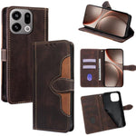 Custodia per telefono in pelle con fibbia magnetica Skin Feel, For OPPO Find X9 5G, For OPPO F31 5G, For OPPO Find X9 Pro 5G, For OPPO K13 Turbo Pro 5G, For OPPO Reno14 F 5G, For OPPO A5x 5G Global